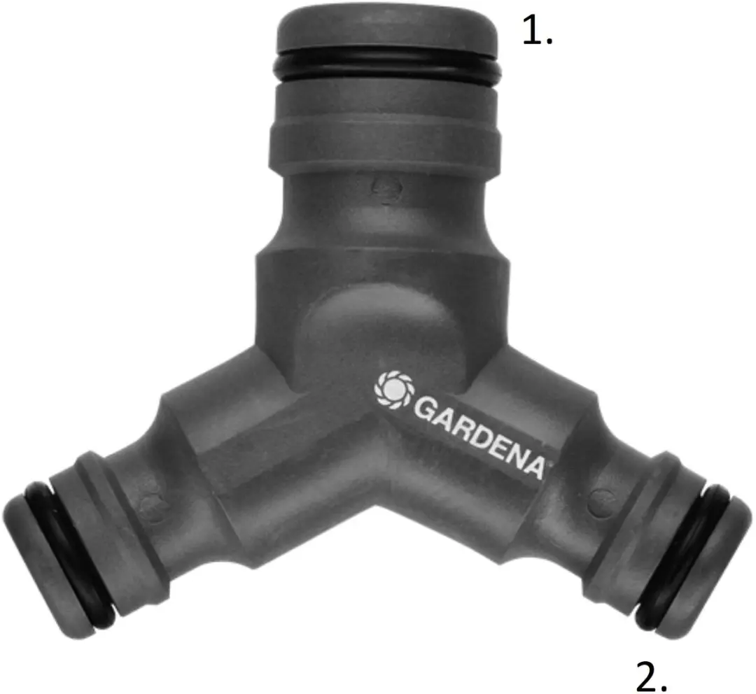Gardena Profi Maxi-Flow Aansluitset - 3-delig