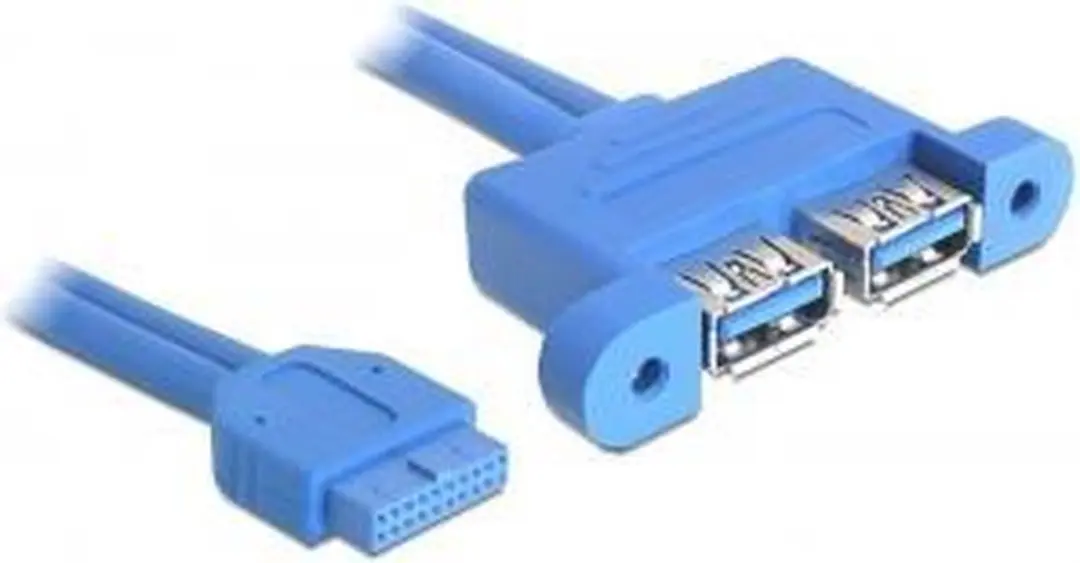 Delock 82941 USB-kabel - Blauw