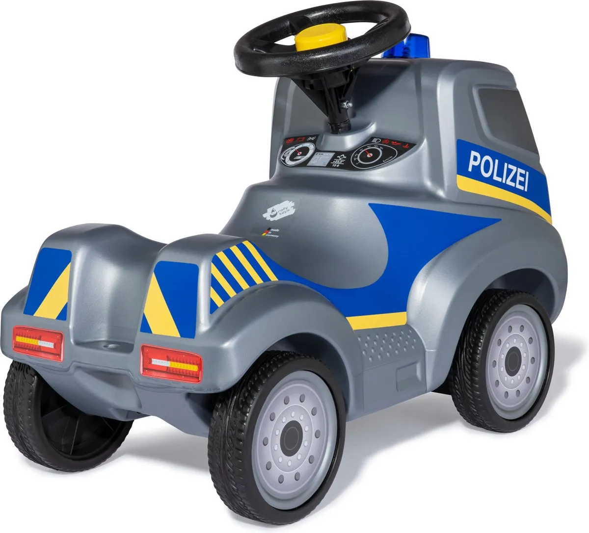 Rolly Toys FerbedoTruck Polizei Loopauto - Blauw