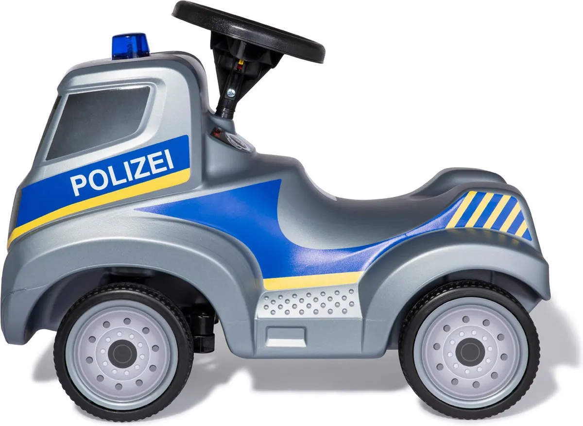 Rolly Toys FerbedoTruck Polizei Loopauto - Blauw
