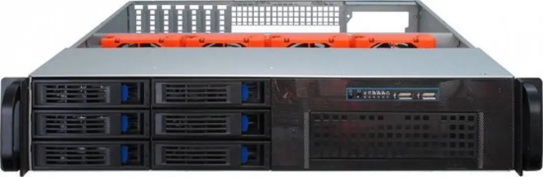 Intertech IPC 2U-2406 Computerbehuizing 88887196 - Zilver