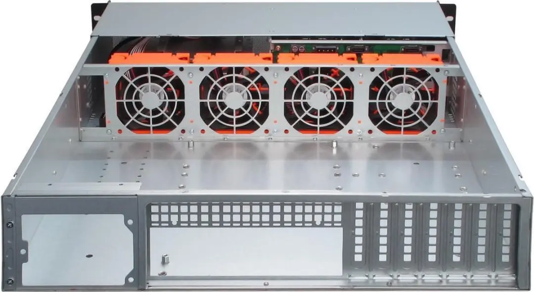 Intertech IPC 2U-2406 Computerbehuizing 88887196 - Zilver