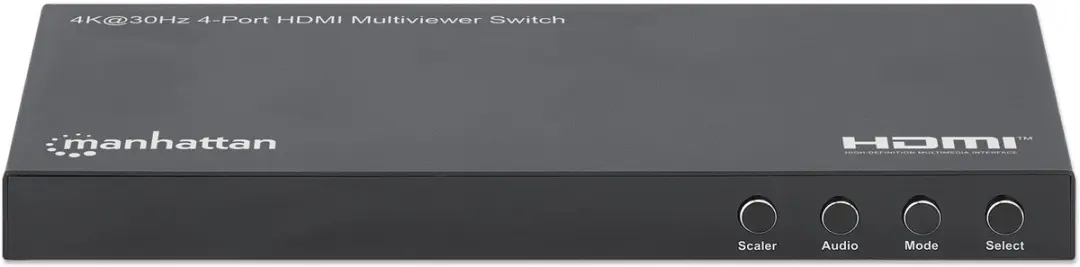 Manhattan 208406 HDMI-Switch - Zwart