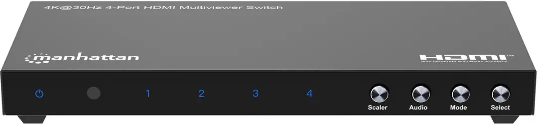 Manhattan 208406 HDMI-Switch - Zwart