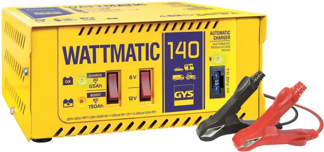Gys Acculader Wattmatic 140 6V/12V Automatisch