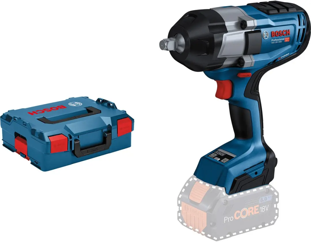 Bosch Professional GDS 18V-1000 Slagmoeraanzetter BITURBO 1000 Nm