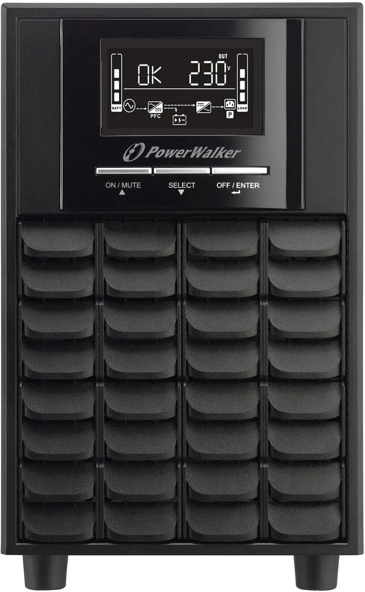 PowerWalker VI 3000 CW FR Line-interactive UPS 2100W - Zwart