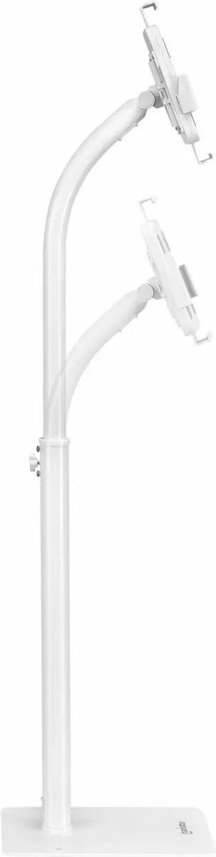 MH Anti-Theft Kiosk Floor Stand 406345 - 11 Inch - Wit