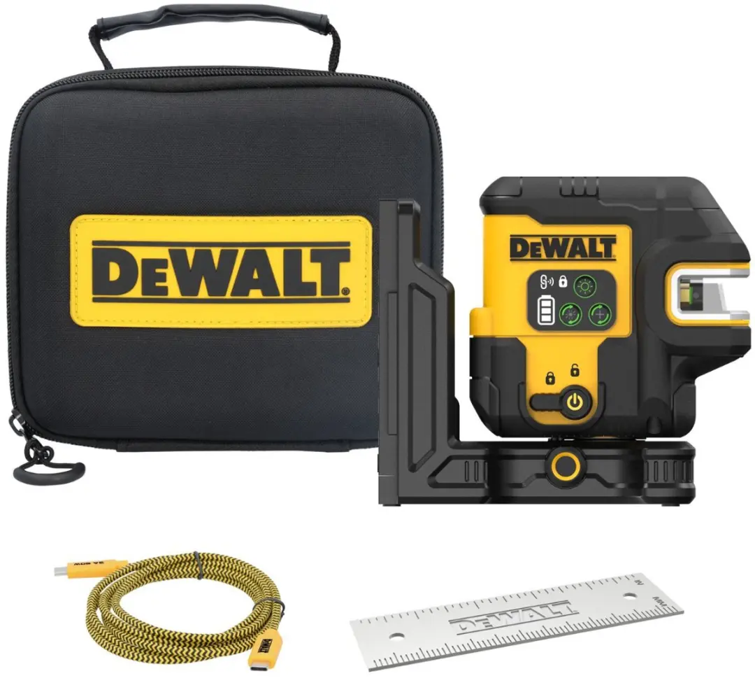 DeWalt DCLE14251GB 5-punt Kruislijnlaser