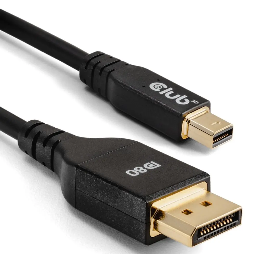 Club3D CAC-1116 Mini DisplayPort naar DisplayPort Kabel 1m