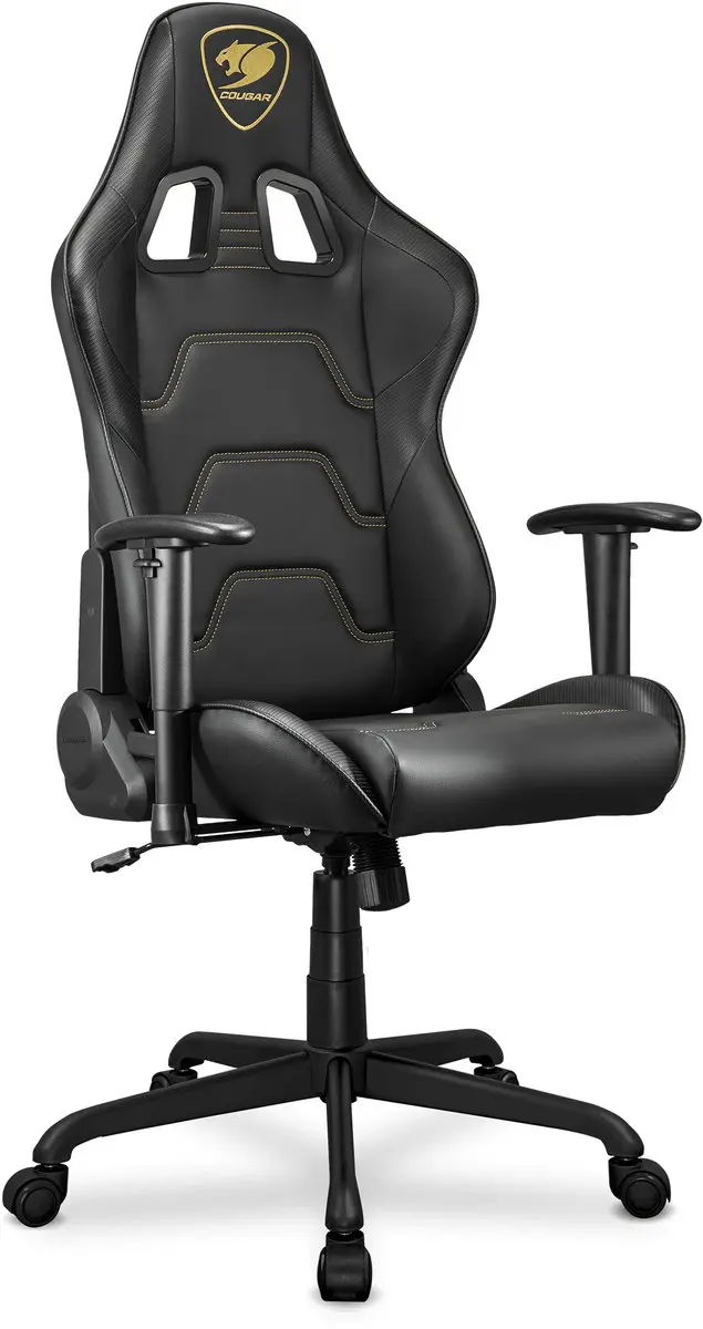 Cougar Armor Elite Royal Gamingstoel - Zwart - 2D Armleuningen