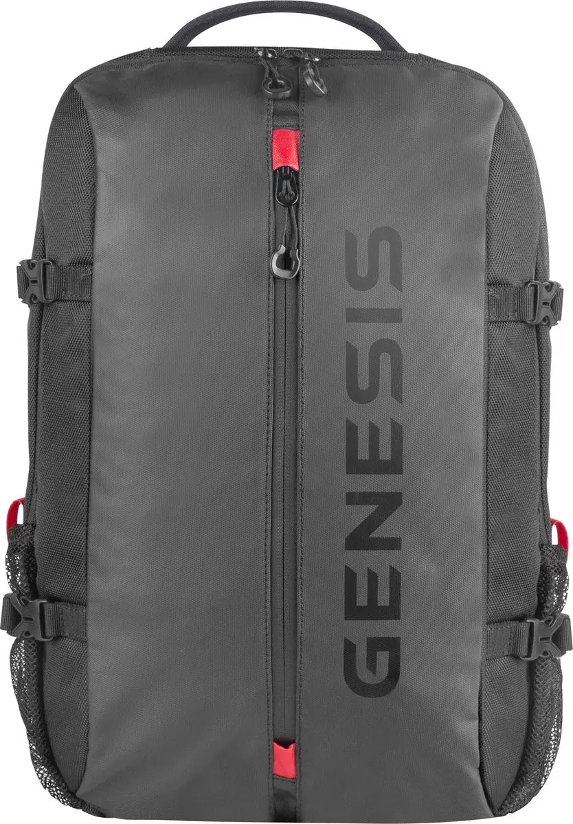 Genesis Pallad 410 Rugzak - 15,6 inch - Zwart - afbeelding 6 van 6