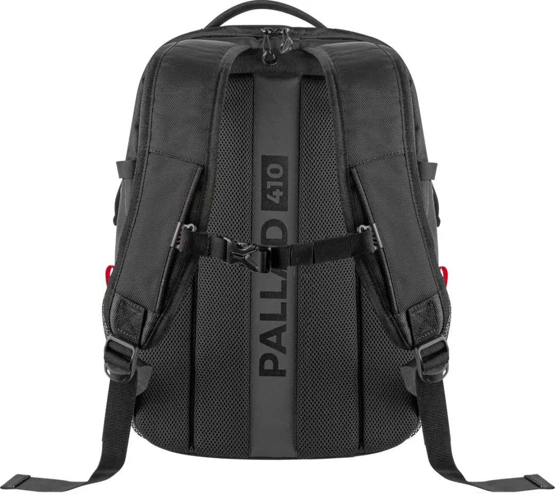 Genesis Pallad 410 Rugzak - 15,6 inch - Zwart - afbeelding 3 van 6