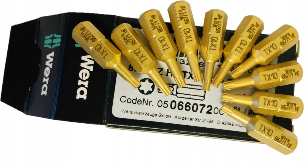 Wera Torx T10 Bit 25mm 1/4"