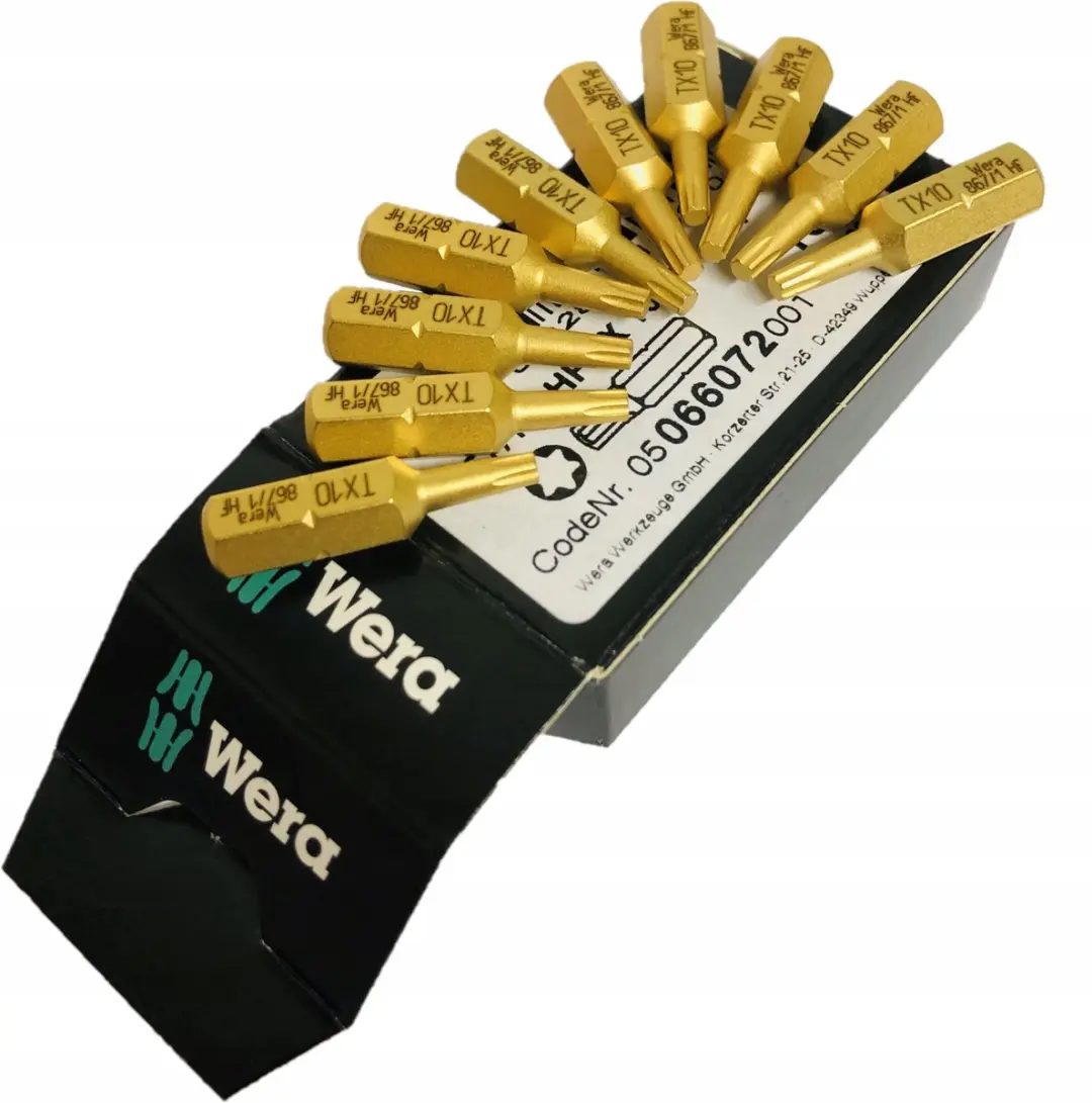 Wera Torx T10 Bit 25mm 1/4"