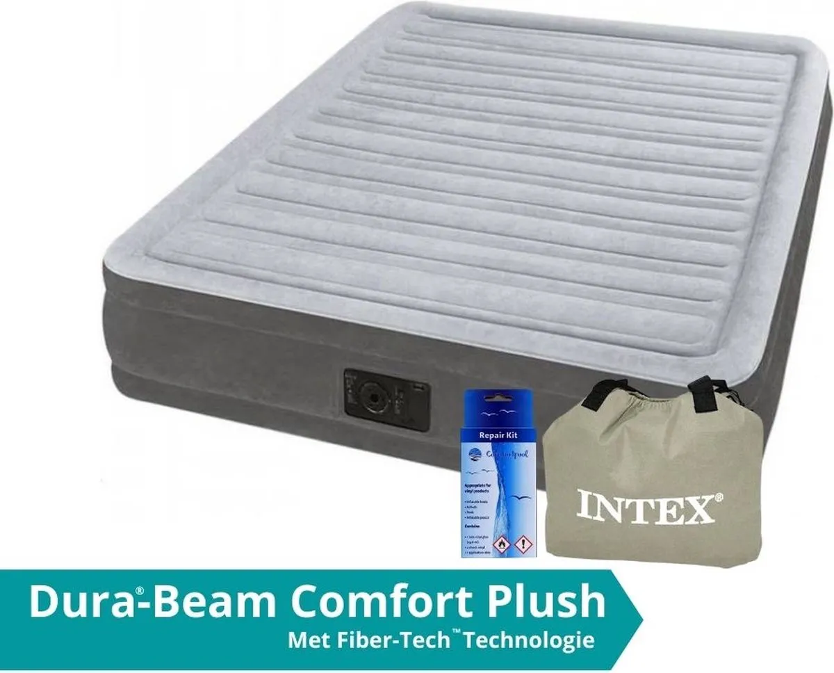 Intex Comfort Plush Luchtbed 2 Persoons