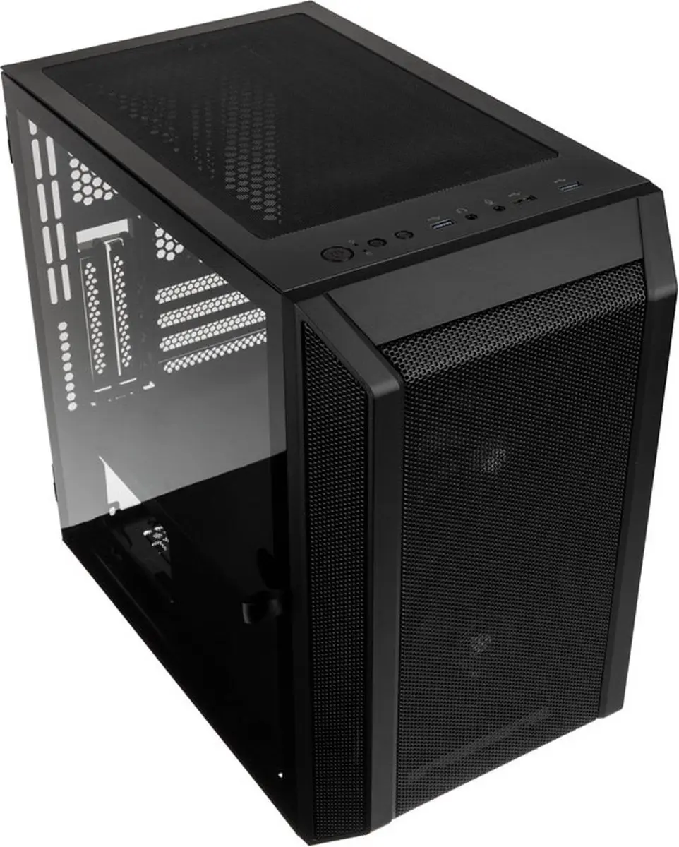 Kolink Citadel Mesh Micro Tower - Zwart