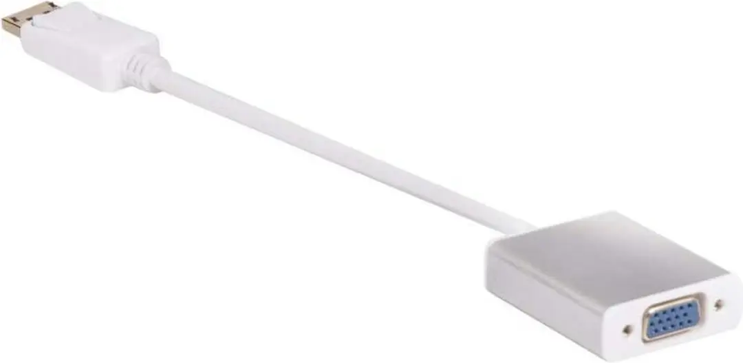 Club3D CAC-2003 DisplayPort naar VGA Adapter - Wit