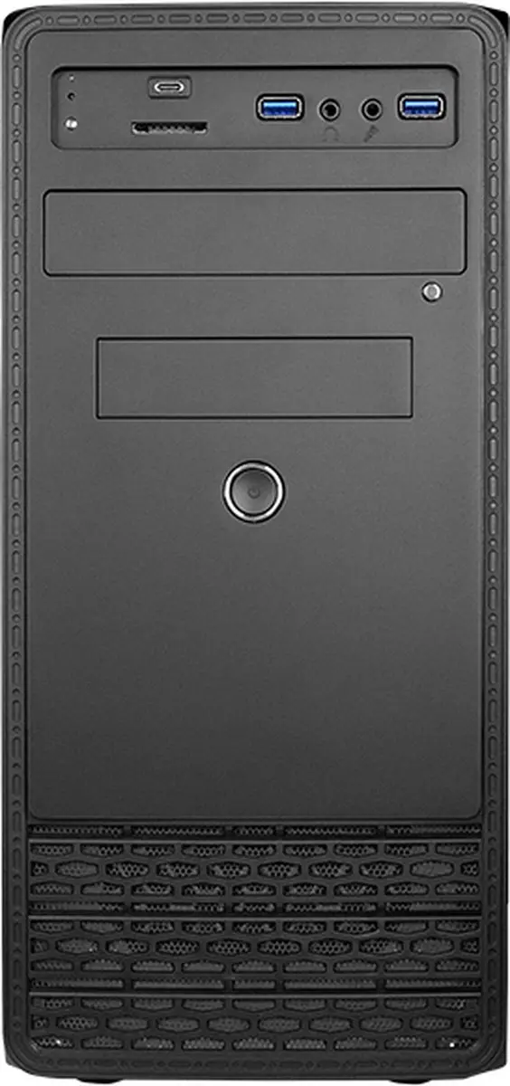 Chieftec UB-03B-350GPB Mini Tower Behuizing - 350W Zwart