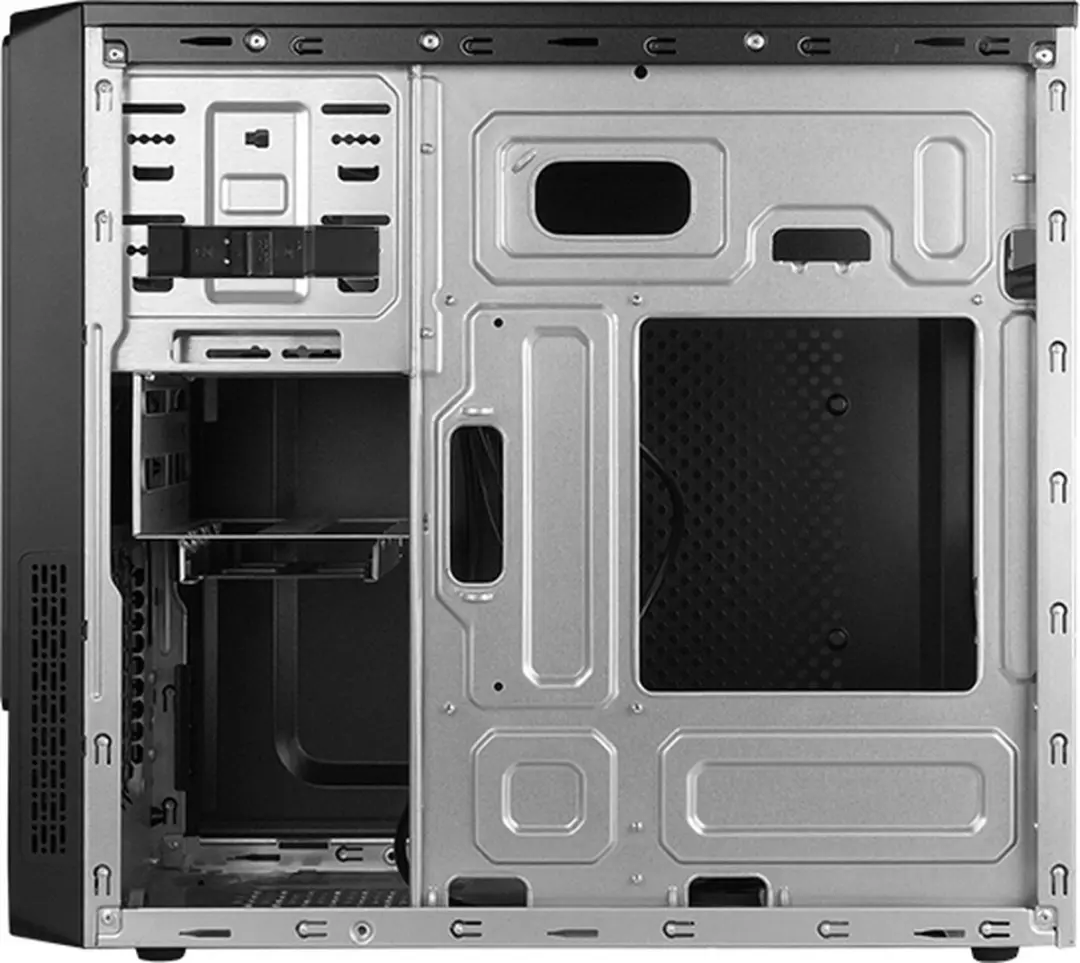 Chieftec UB-03B-350GPB Mini Tower Behuizing - 350W Zwart