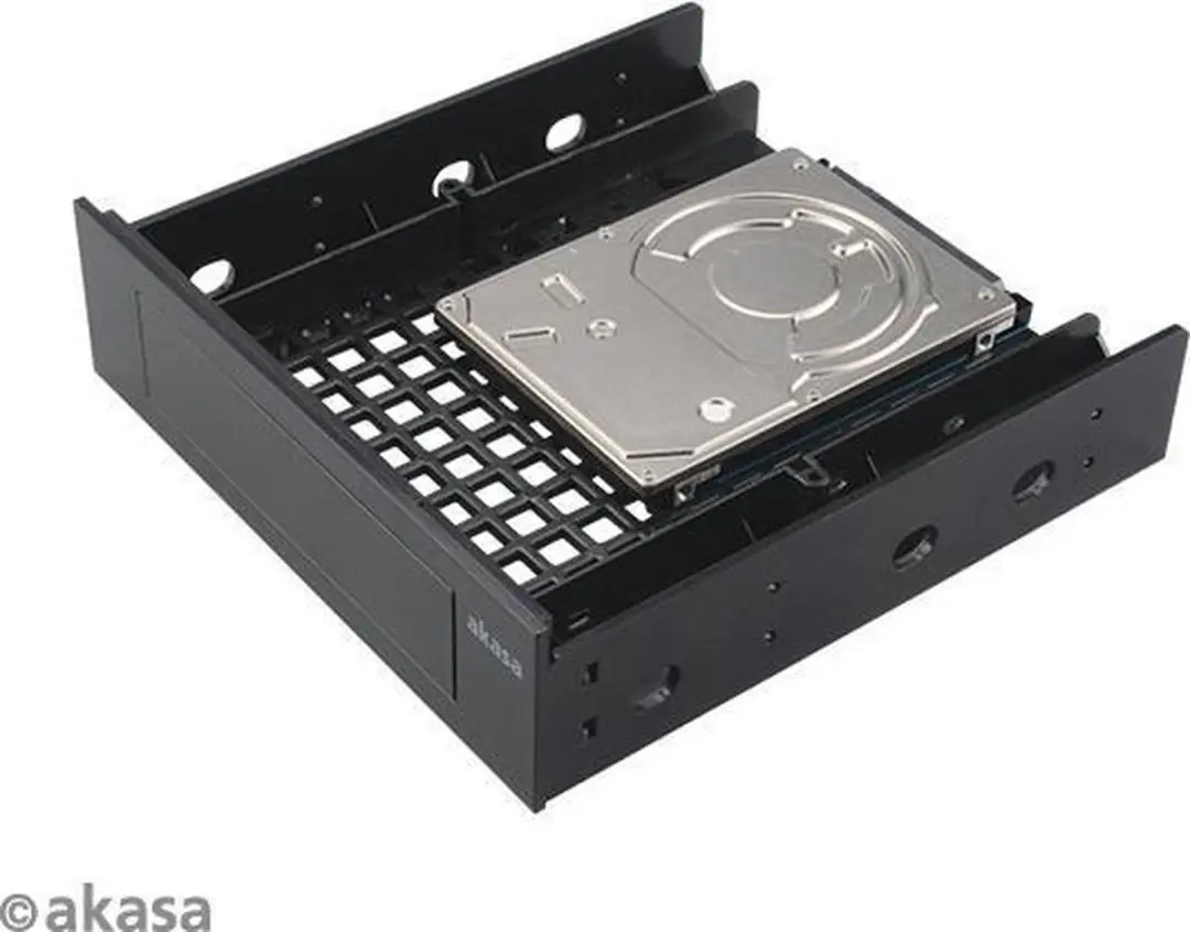 Akasa AK-HDA-12 5.25 Front Bay Adapter - Zwart