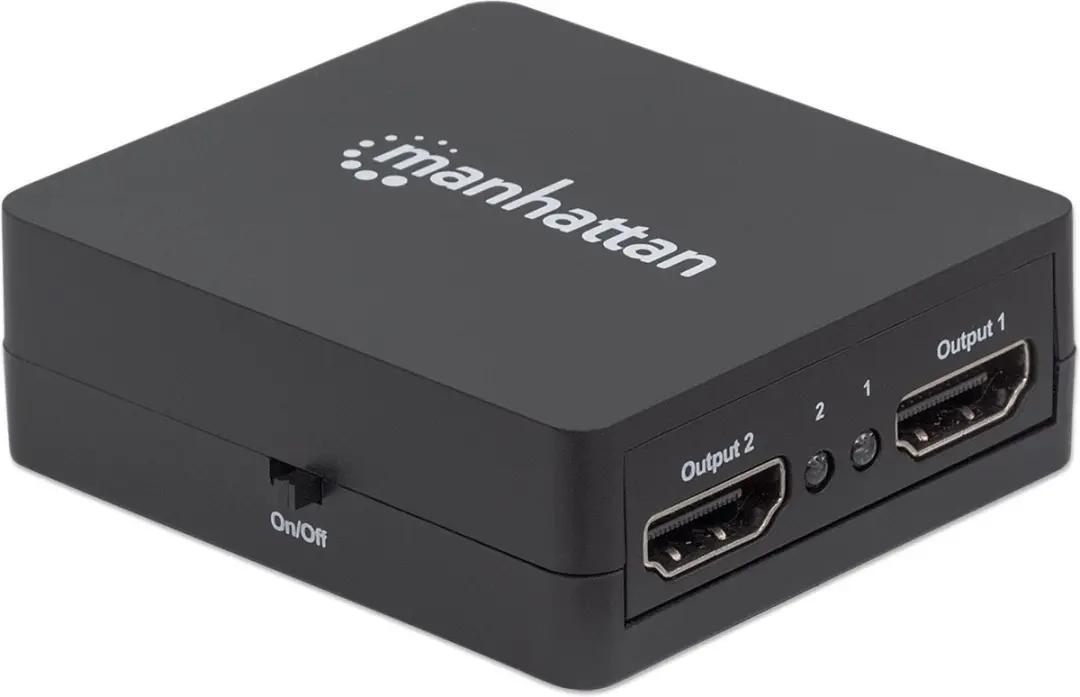 Manhattan 207652 HDMI-splitter 2 poorten - 1920x1080 - Zwart