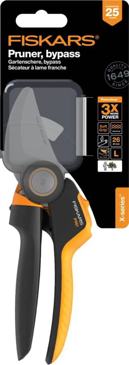 Fiskars Xseries Bypass Snoeischaar Ø26mm - L