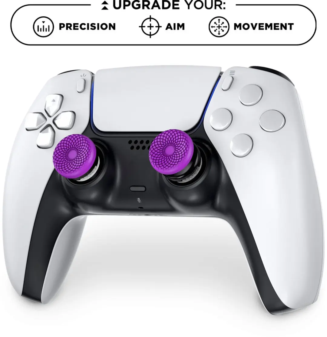 SteelSeries KontrolFreek Frenzy AimBoost Thumbsticks - PS5/PS4 - Paars/Zwart