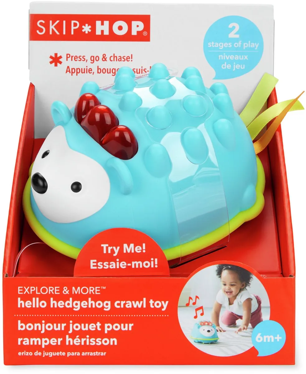 Skip Hop Hedgehog Crawl Toy S9K433310 - Babyspeelgoed met licht en geluid