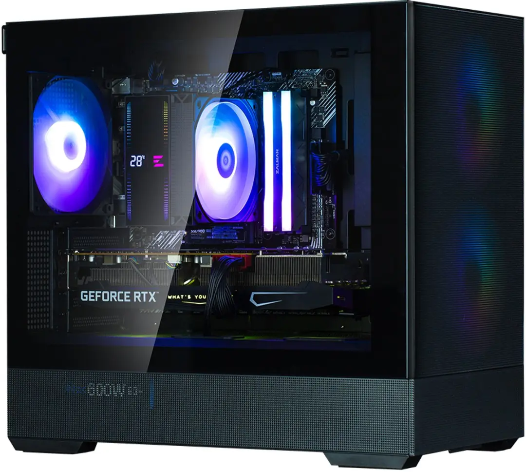 Zalman P30 Air Mini Tower PC-behuizing - Zwart