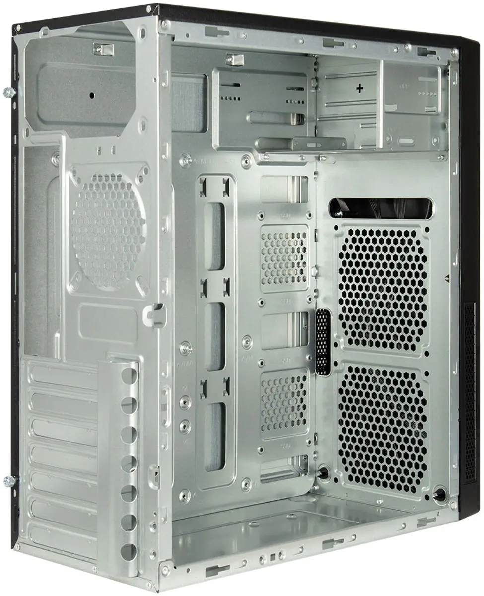 Inter-Tech IT-2812 Midi Tower - Zwart