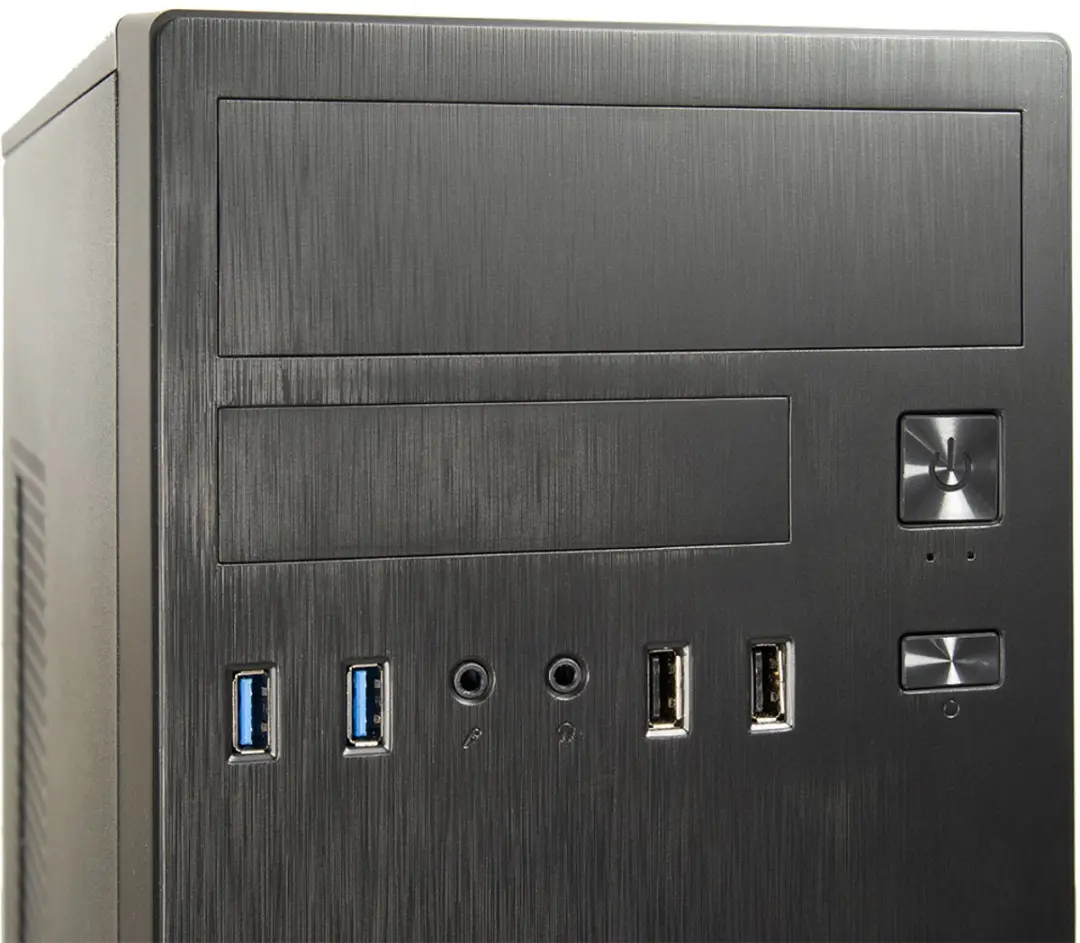 Inter-Tech IT-2812 Midi Tower - Zwart