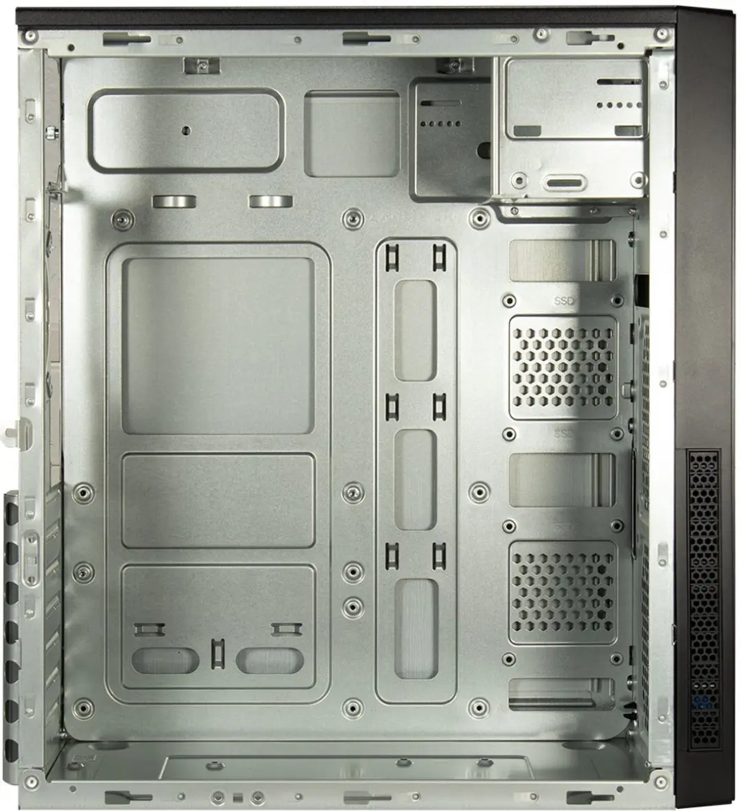 Inter-Tech IT-2812 Midi Tower - Zwart