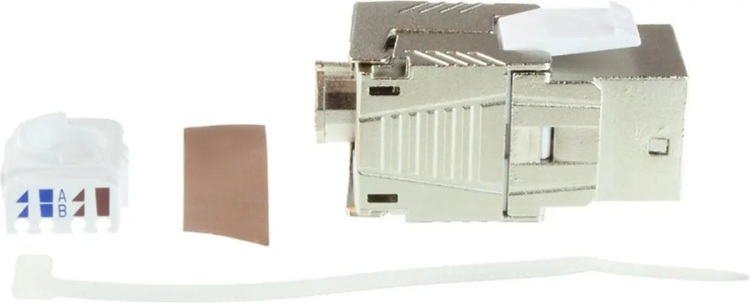 ACT Keystone Jack CAT8 Shielded TD8511 - Metaal