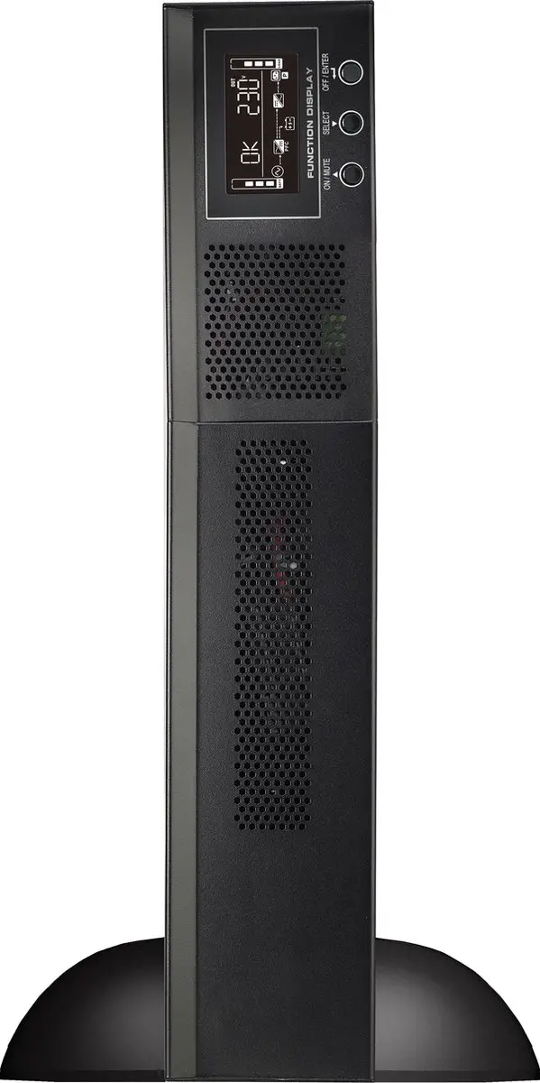 PowerWalker VFI 1000 RMG PF1 UPS 1000W - Zwart
