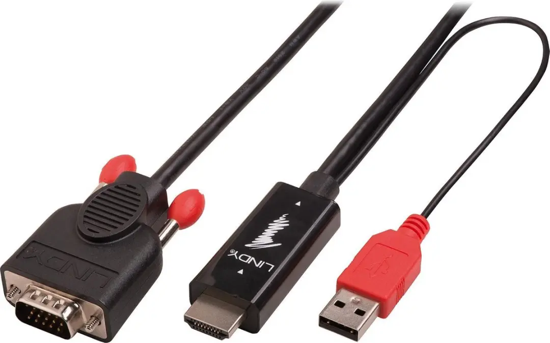 Lindy HDMI-VGA Adapterkabel 41457 3.00m