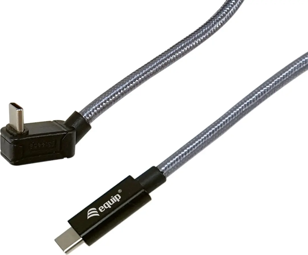 Equip 128421 USB4 Gen 2x2 USB-C Kabel 1m - Zilver