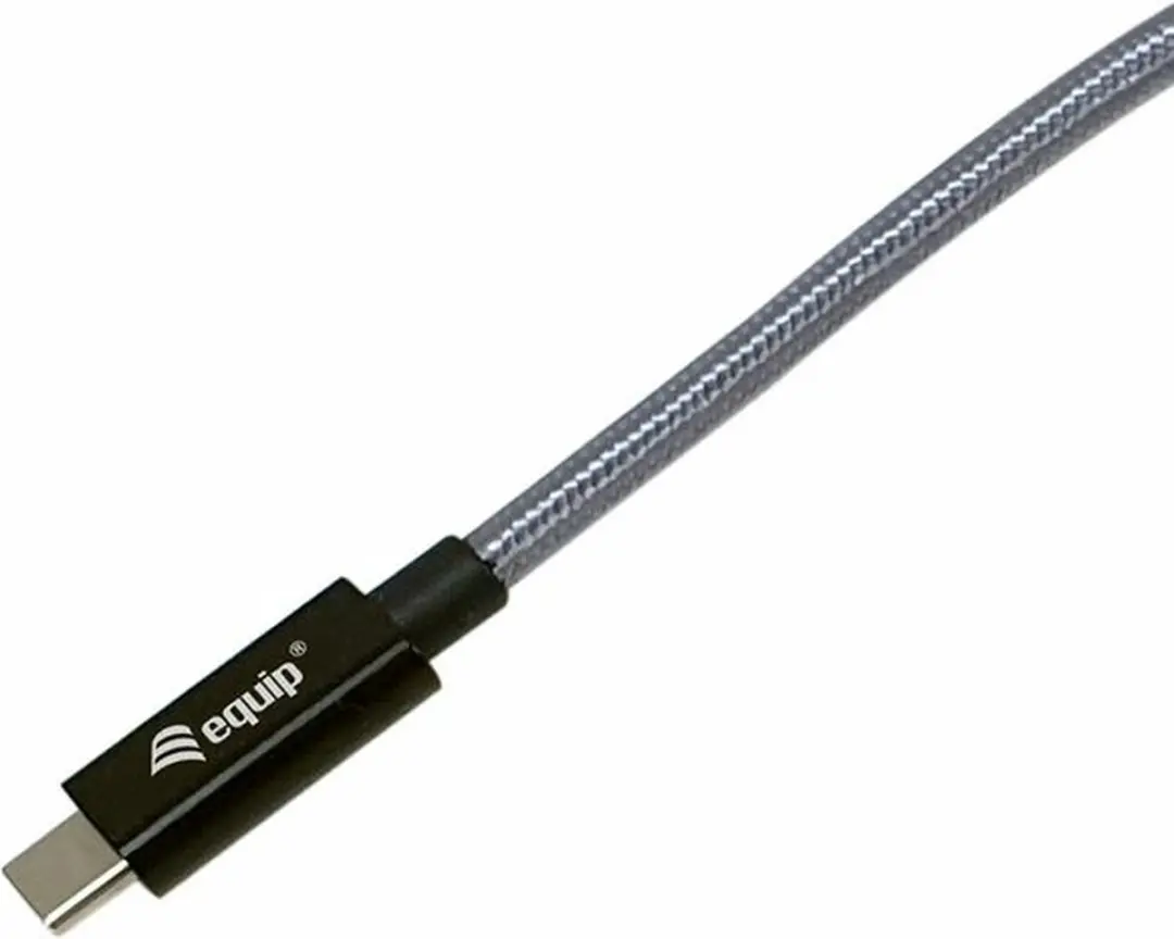 Equip 128421 USB4 Gen 2x2 USB-C Kabel 1m - Zilver
