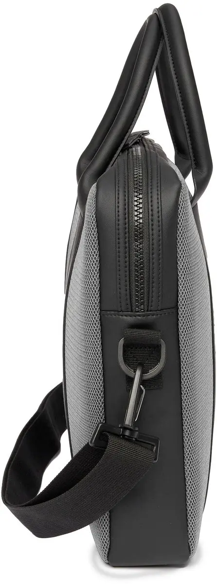 Nino Cerruti Aktetas Mesh NTD407H - 17 inch - Grijs