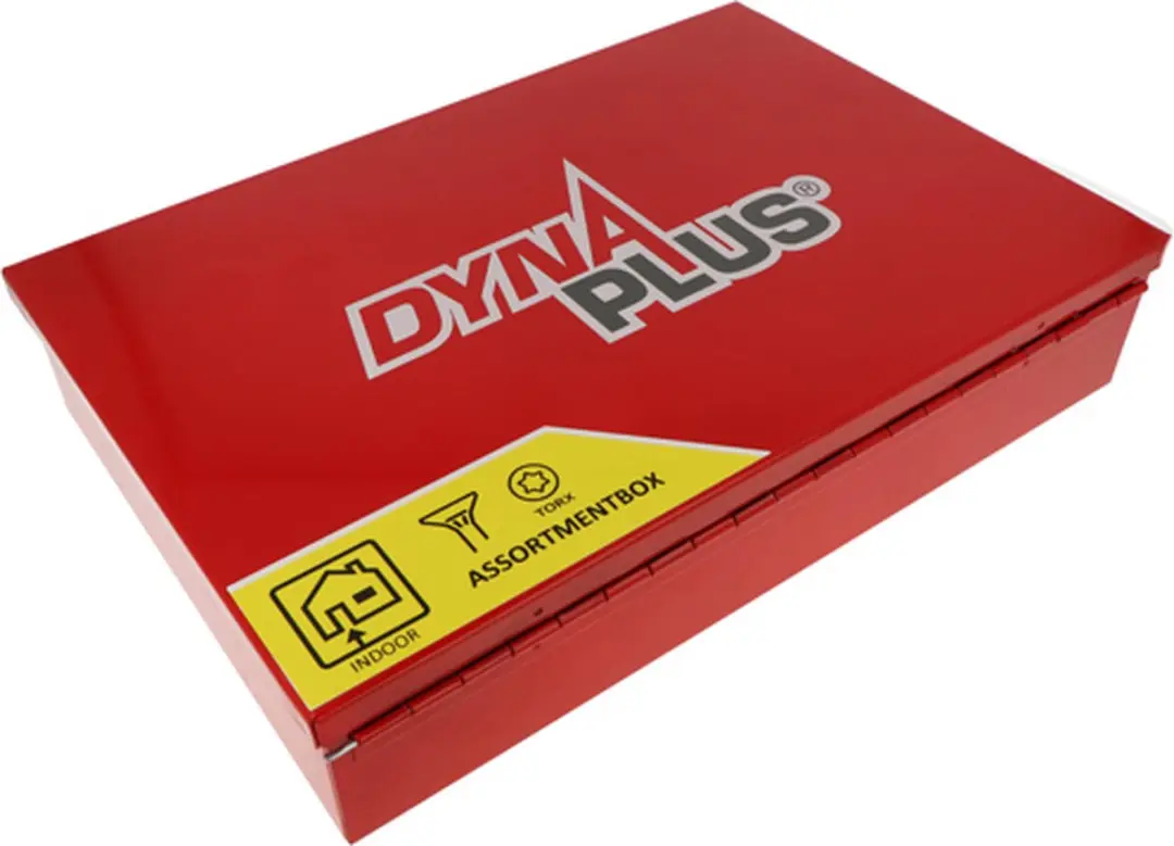 Dynaplus Spaanschroeven Assortiment Torx 1600 Stuks - Verzinkt