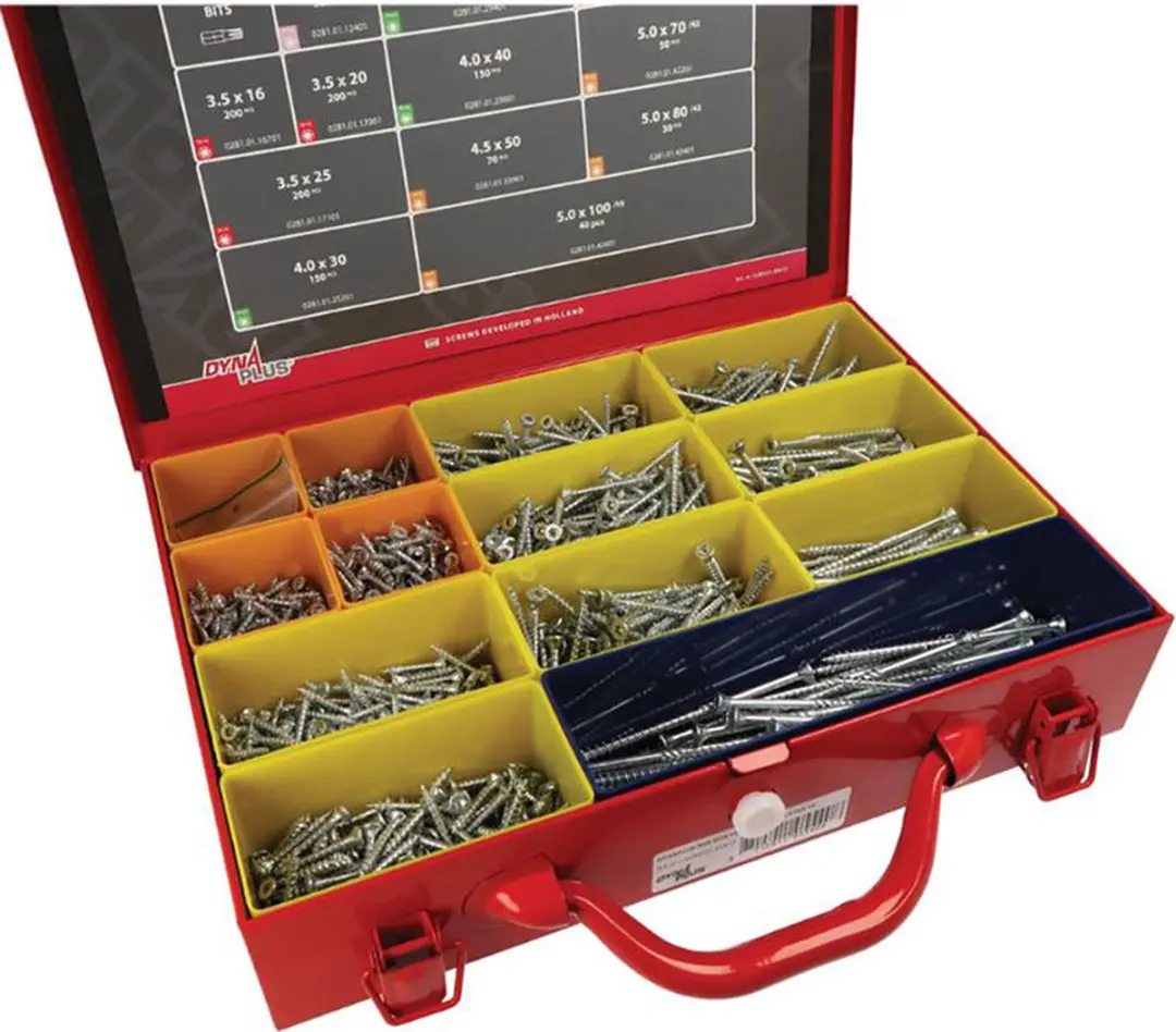 Dynaplus Spaanschroeven Assortiment Torx 1600 Stuks
