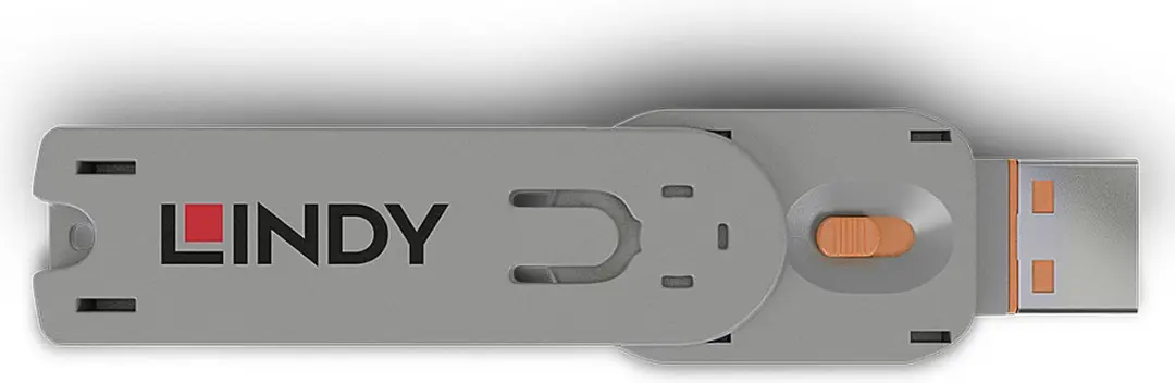 Lindy USB-A Sleutel - Oranje