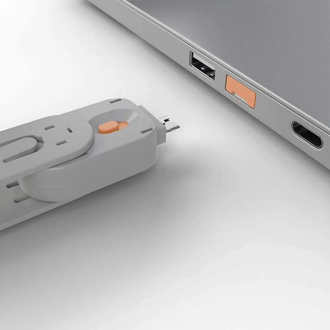 Lindy USB-A Sleutel - Oranje - afbeelding 6 van 6