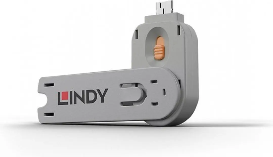 Lindy USB-A Sleutel - Oranje