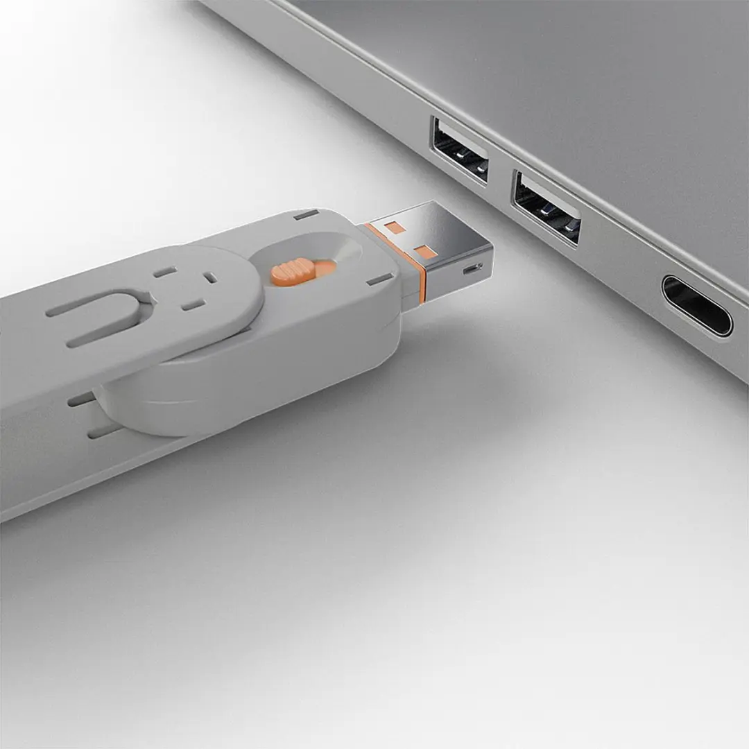 Lindy USB-A Sleutel - Oranje
