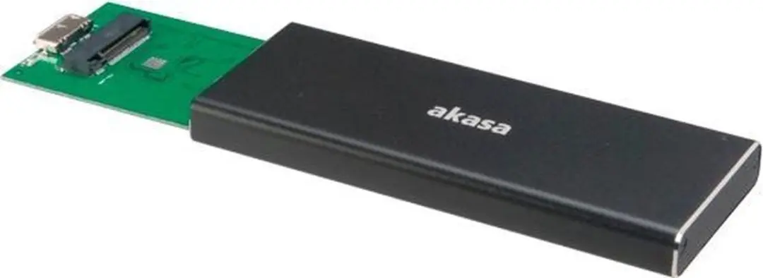 Akasa AK-ENU3M2-BK M.2 SSD Behuizing - Zwart