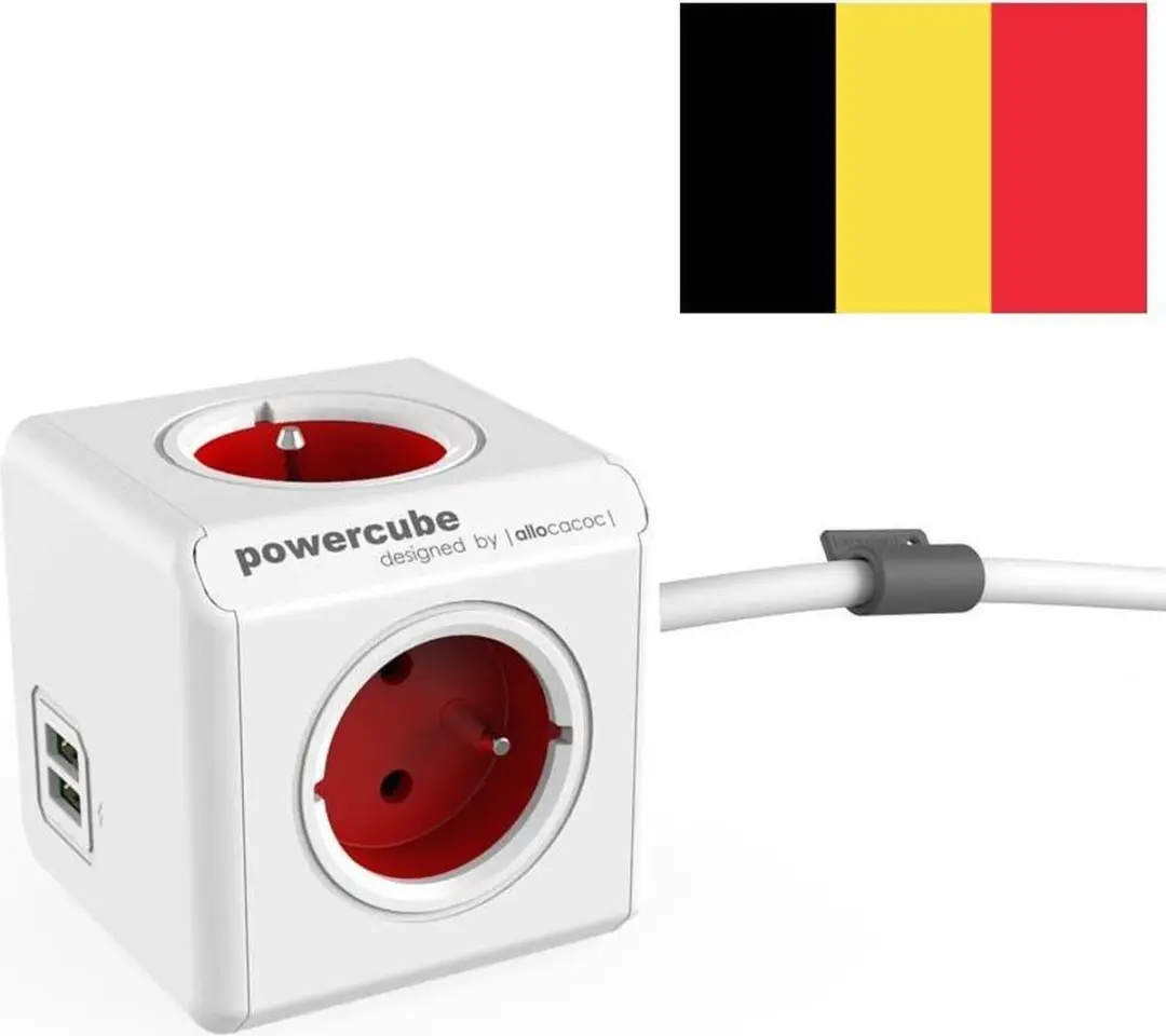 PowerCube Extended USB Wandcontactdoos
