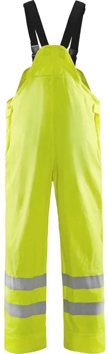 Blåkläder Bretelregenbroek High Vis LEVEL 3 1386-2005 - XXXL - Geel