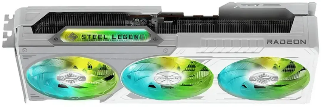ASRock Radeon RX 9070 XT Steel Legend Videokaart 16GB