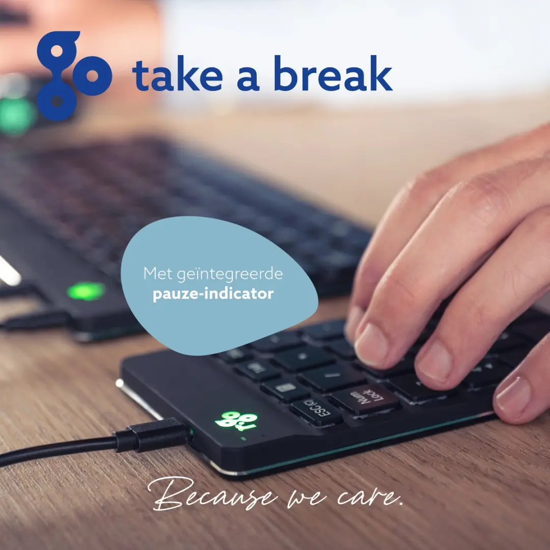 R-Go Numpad RGOCONMWDBL - Ergonomisch - USB - Zwart